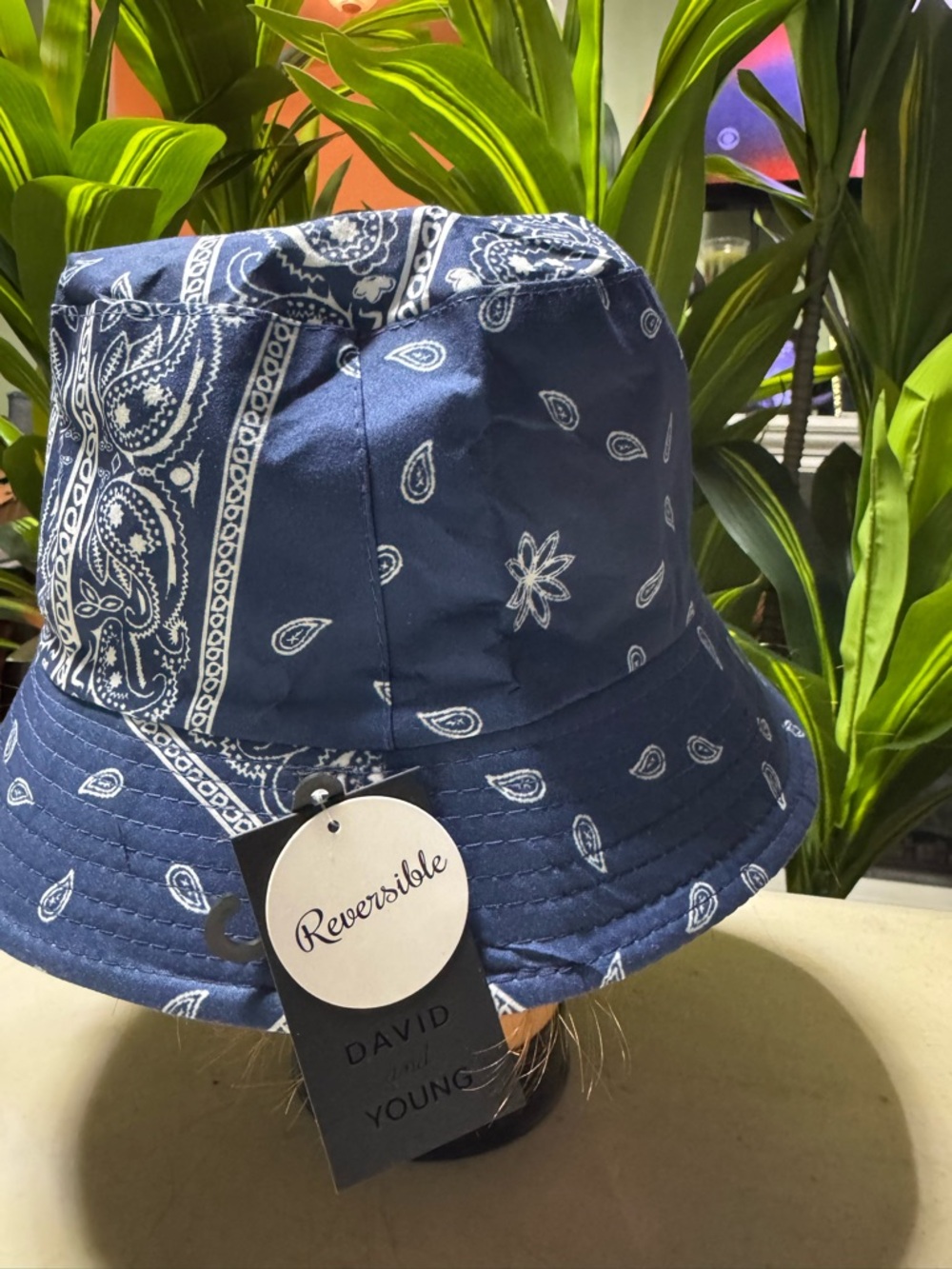 David and Young reversible Bucket Hat